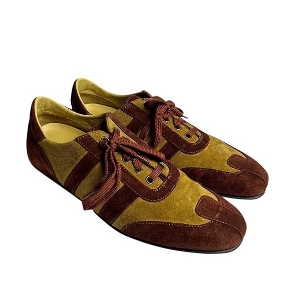 Dolce Gabbana 2011 mens Suede Sneaker Low Top Shoes...